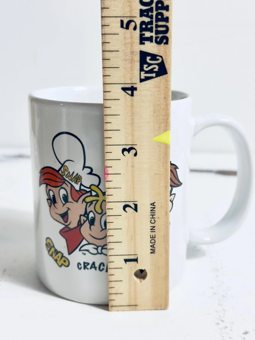 Vintage Kellogg's Rice Krispies cereal Snap Crackle Pop Ceramic Coffee‎ Mug